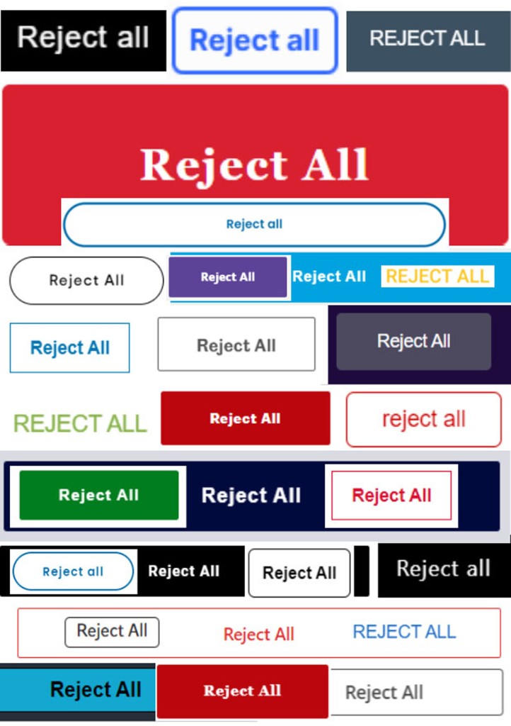 Cover of Reject All by David Roberston et al
